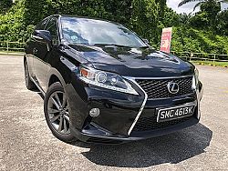 Lexus RX350 F Sport 2014 Sunroof 4WD Black